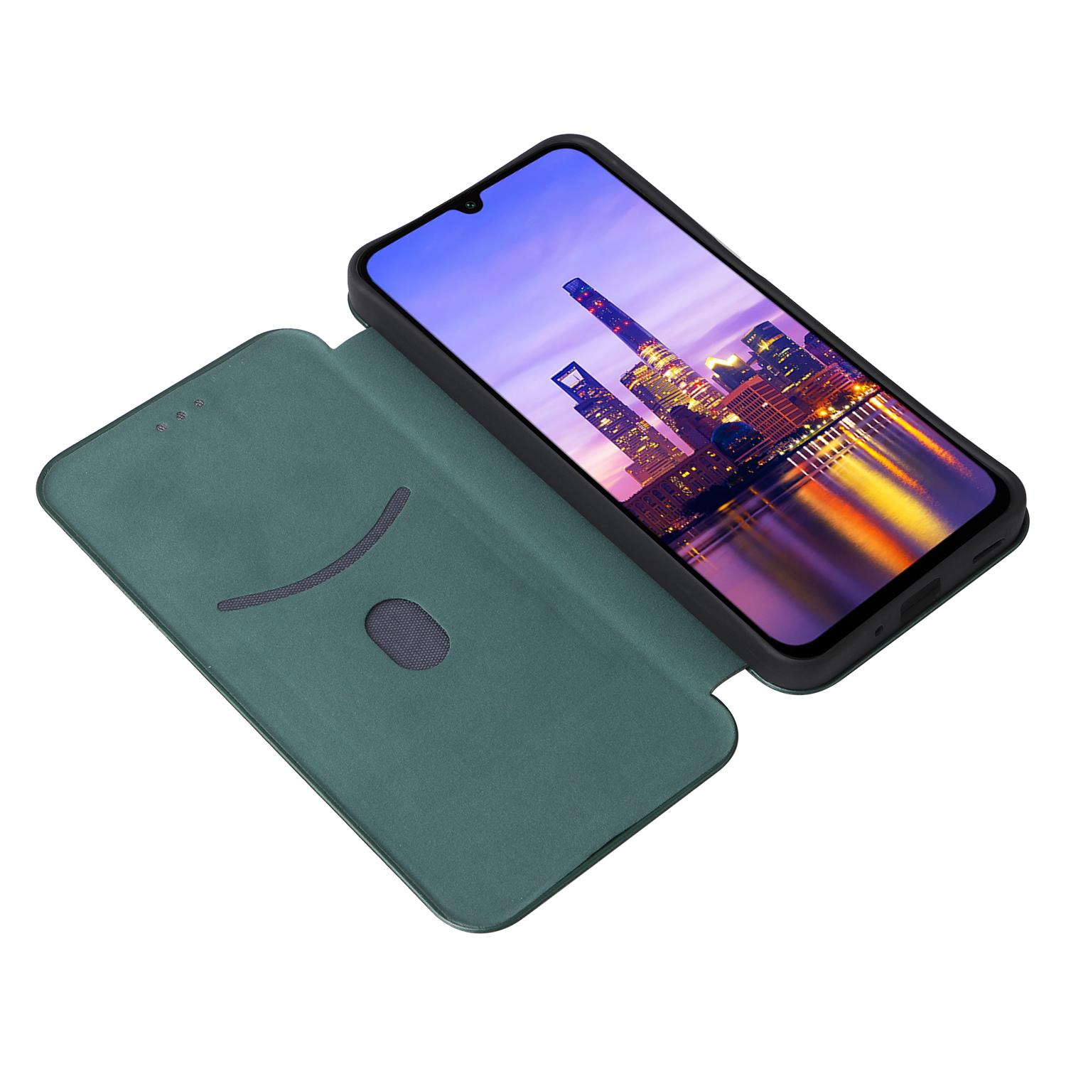 For Samsung Galaxy A16 5G/A16 4G Case Carbon Fiber Texture Drop-Proof PU Leather Phone Cover Green
For Samsung Galaxy A16 5G/A16 4G Case Carbon Fiber Texture Drop-Proof PU Leather Phone Cover Green