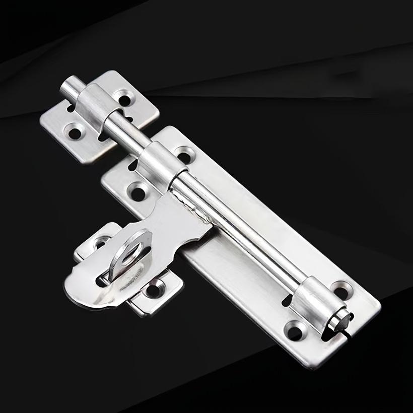 4.8 Inch Hardware Door Lock Stainless Steel Barrel Bolt Latch Padlock Clasp Set Brushed For Locking Door Window Drawer Cupboard
4.8 Inch Hardware Door Lock Stainless Steel Barrel Bolt Latch Padlock Clasp Set Brushed For Locking Door Window Drawer Cupboard