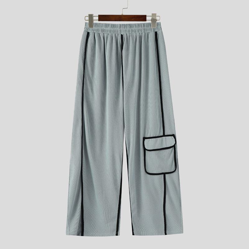 INCERUN Мужские брюки с эластичной талией, повседневные, свободные, с текстурой стежков, длинные 2XL
INCERUN Мужские брюки с эластичной талией, повседневные, свободные, с текстурой стежков, длинные 2XL