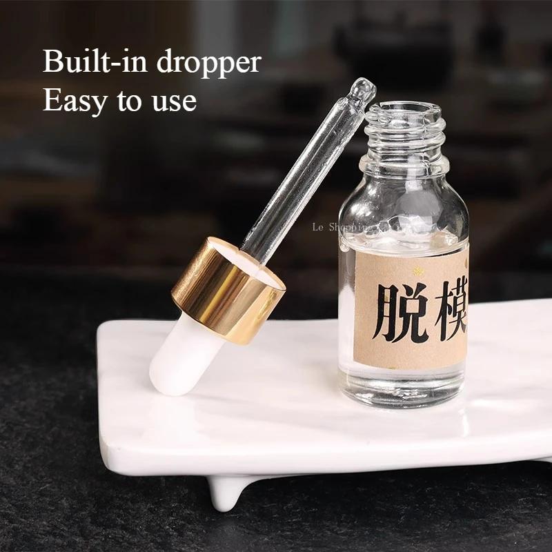 15ml/Bottle Demoulding Oil Handmade Incense Bead Release Materials/Natural Colorless Odorless and Transparent Demoulding Oil 15ml
15ml/Bottle Demoulding Oil Handmade Incense Bead Release Materials/Natural Colorless Odorless and Transparent Demoulding Oil 15ml