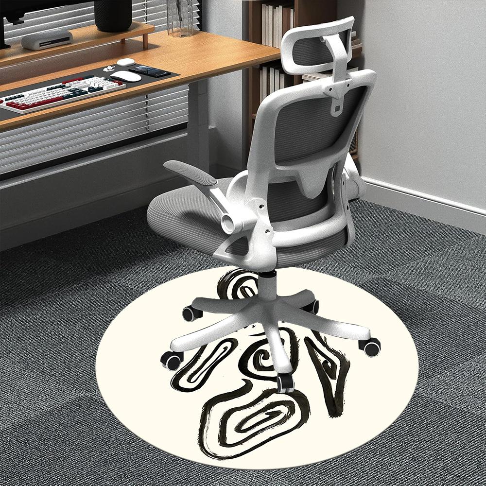1pc Abstract Figure Office Round Area Rug, Indoor Mat Suitable ForOffice, Under Office Chairs Bedroom Living Room Home Decor, Room Deco 058 80cm by 80cm
1pc Abstract Figure Office Round Area Rug, Indoor Mat Suitable ForOffice, Under Office Chairs Bedroom Living Room Home Decor, Room Deco 058 80cm by 80cm