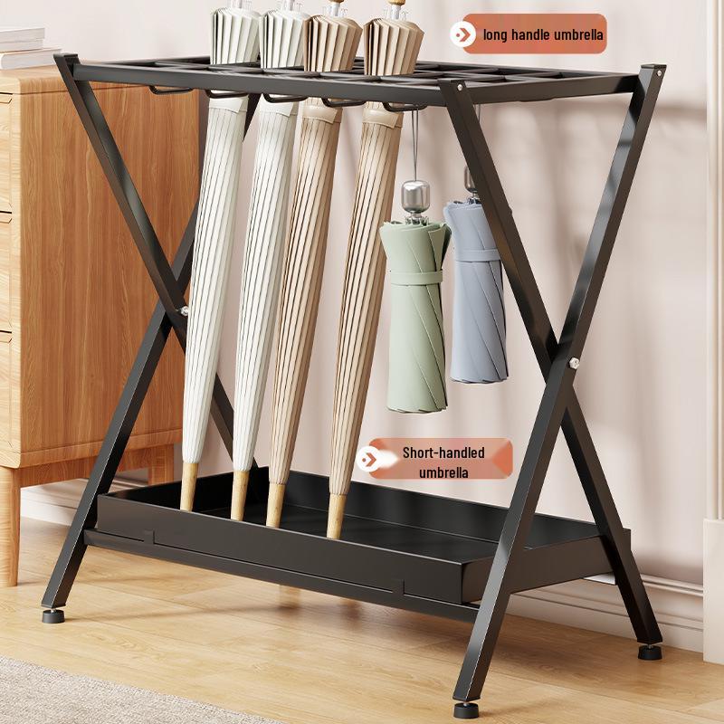 Стойка для хранения зонтов в лобби отеля с поддоном для стекания воды чёрный
Стойка для хранения зонтов в лобби отеля с поддоном для стекания воды чёрный