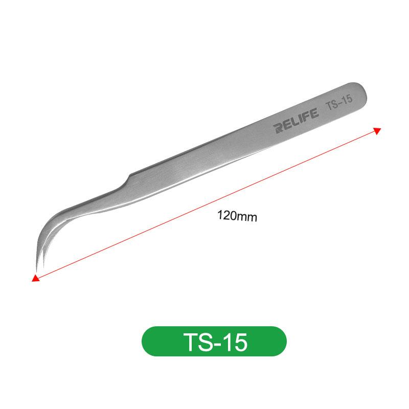 1PCS straight/curved Professional Electronic tweezers High hardness Antimagnetic Stainless steel tweezers for PCB soldering tool Bent
1PCS straight/curved Professional Electronic tweezers High hardness Antimagnetic Stainless steel tweezers for PCB soldering tool Bent