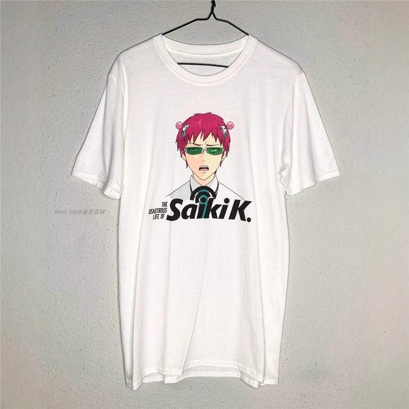 WHO CARE Retro Anime The Disastrous Life of Saiki K. Short Sleeve T-Shirt XXL білий
WHO CARE Retro Anime The Disastrous Life of Saiki K. Short Sleeve T-Shirt XXL білий