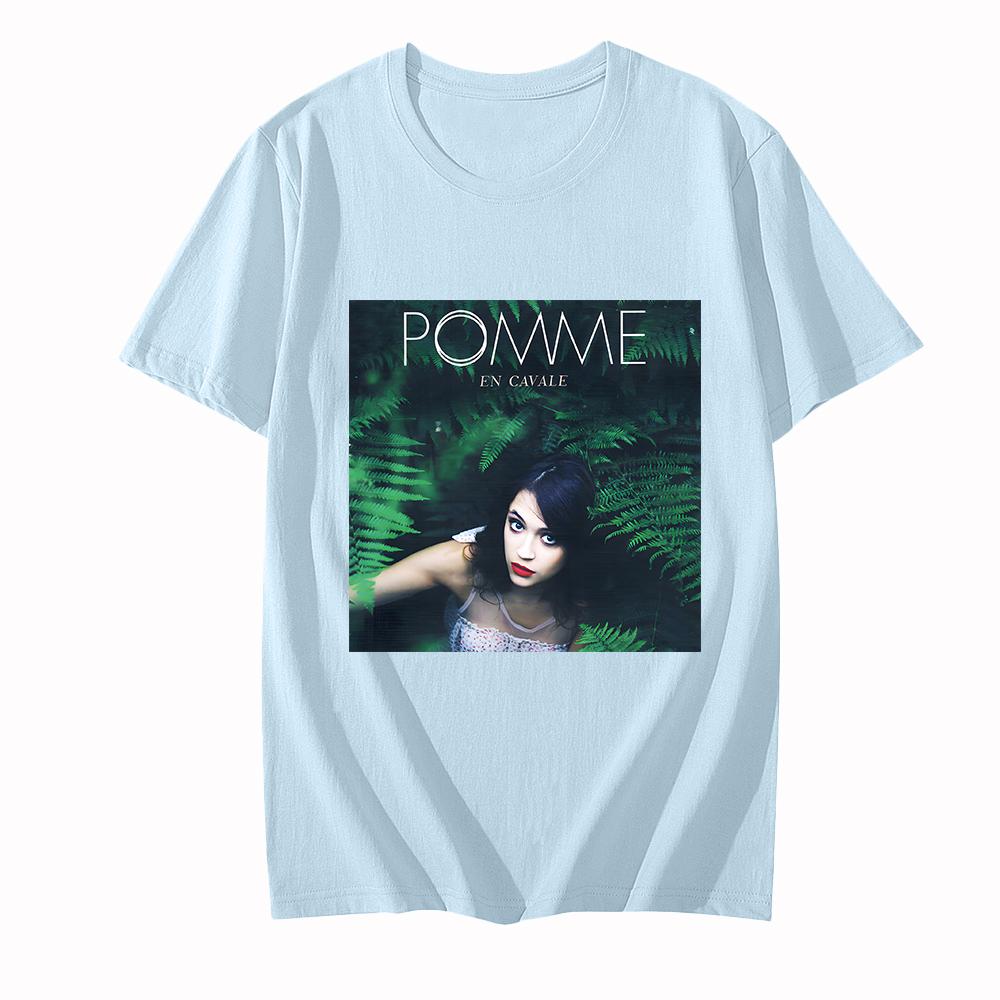 Claire Pommet Pomme T-Shirt En Cavale Graphic Printing T-shirts Cotton Short Sleeve Camisetas Casual Round Neck Clothing XXL світло-синій колір
Claire Pommet Pomme T-Shirt En Cavale Graphic Printing T-shirts Cotton Short Sleeve Camisetas Casual Round Neck Clothing XXL світло-синій колір