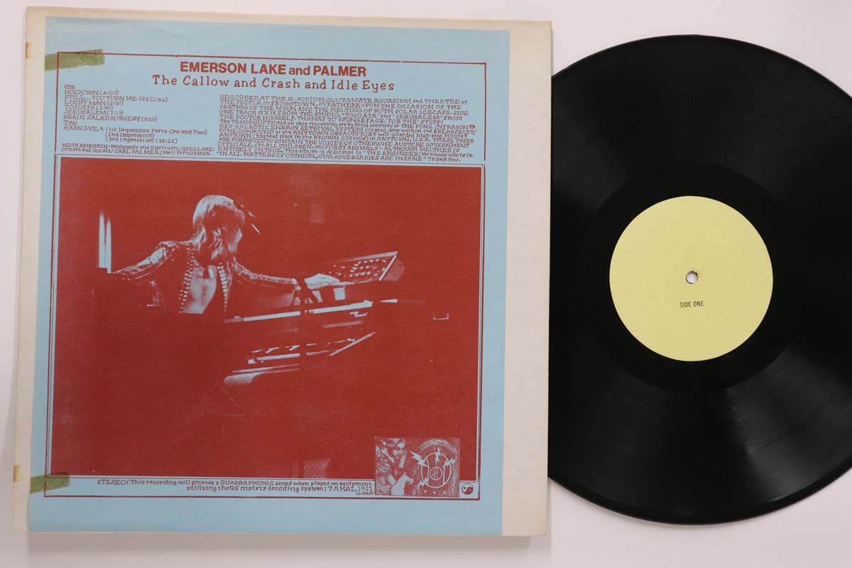 LP Record EMERSON, LAKE & PALMER - The Callow Crash And Idle Eyes TAKRL1911 The Amazing Kor 1974 US Rock Used
LP Record EMERSON, LAKE & PALMER - The Callow Crash And Idle Eyes TAKRL1911 The Amazing Kor 1974 US Rock Used