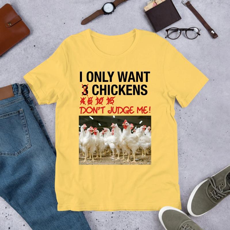 I Only Want 3 Chickens Funny Meme Shirt Ironic Shirt Oddly Specific Unhinged Shirt Cursed Cringe Gag Gift Targeted Shirt 4XL
I Only Want 3 Chickens Funny Meme Shirt Ironic Shirt Oddly Specific Unhinged Shirt Cursed Cringe Gag Gift Targeted Shirt 4XL