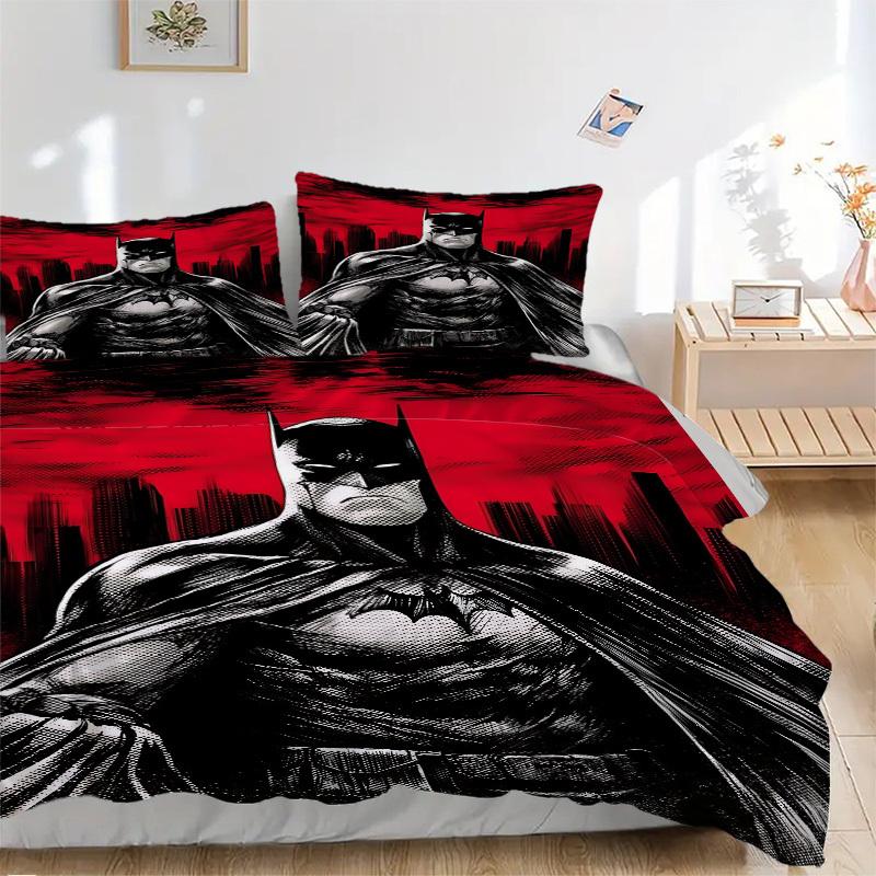 3pcs batman, superhero Duvet Cover Set, 1 Duvet Cover + 2 Pillowcases (No Insert), High-Definition Print for All Seasons,Durable yy251103059 135x200cm
3pcs batman, superhero Duvet Cover Set, 1 Duvet Cover + 2 Pillowcases (No Insert), High-Definition Print for All Seasons,Durable yy251103059 135x200cm