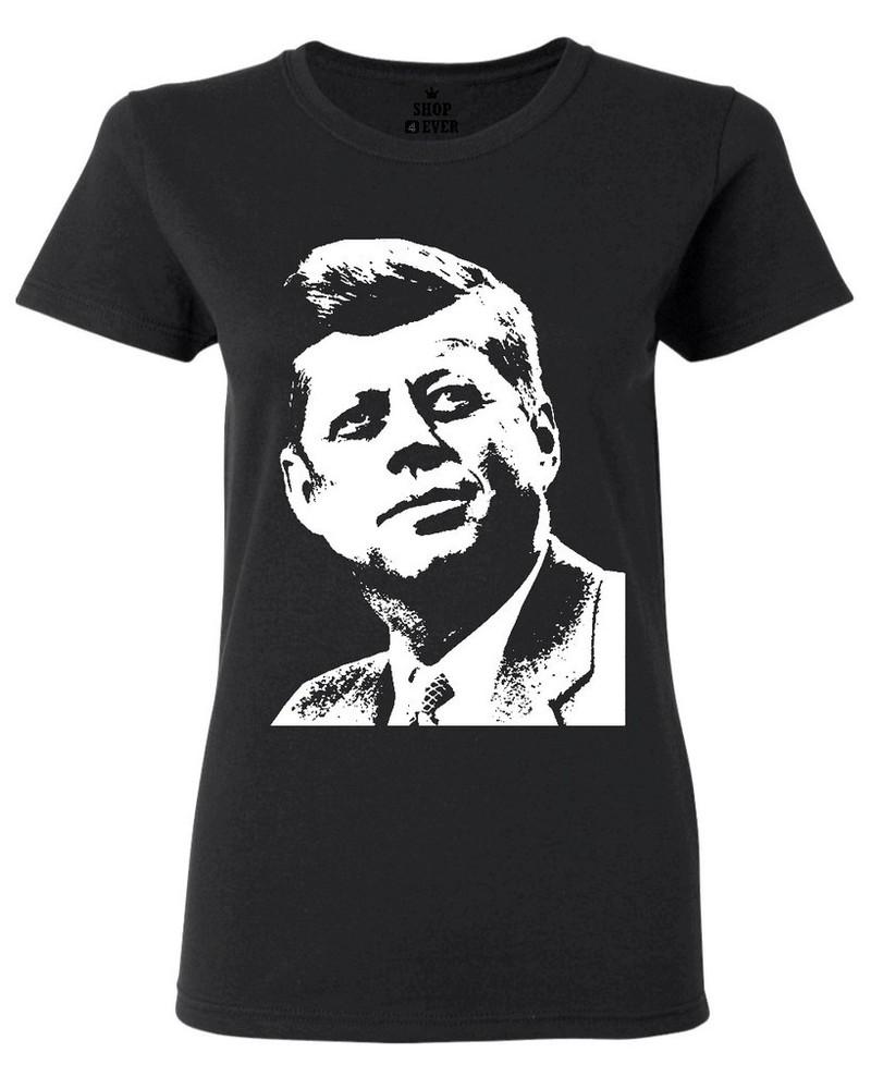 JFK Silhouette Women s T-Shirt John F. Kennedy President Political Shirts 3XL
JFK Silhouette Women s T-Shirt John F. Kennedy President Political Shirts 3XL