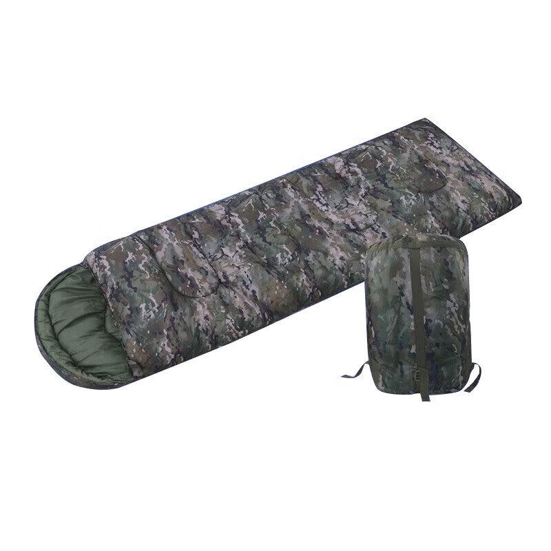 Bing Xiaowan Thickened Warm Camouflage Envelope Sleeping Bag
Bing Xiaowan Thickened Warm Camouflage Envelope Sleeping Bag