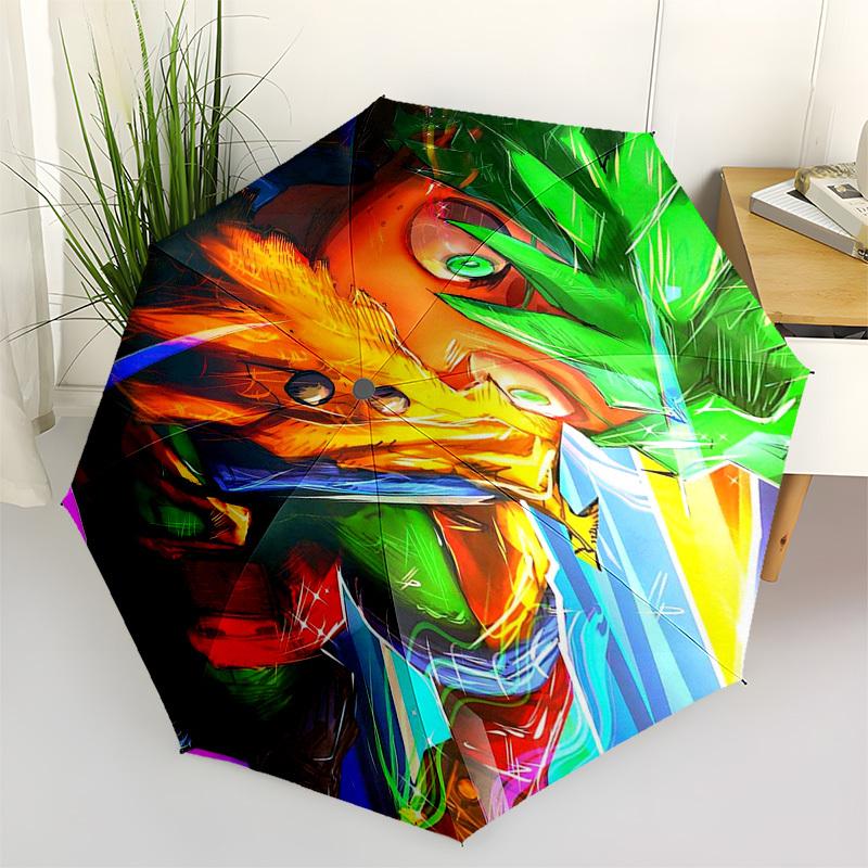 1pc Rainbow Masked Hero Outdoor Umbrella - Automatic Opening/Closing, Portable 3-Fold Design with 8-Bone Iron Frame - Perfect Gift for Fans, Travelers
1pc Rainbow Masked Hero Outdoor Umbrella - Automatic Opening/Closing, Portable 3-Fold Design with 8-Bone Iron Frame - Perfect Gift for Fans, Travelers