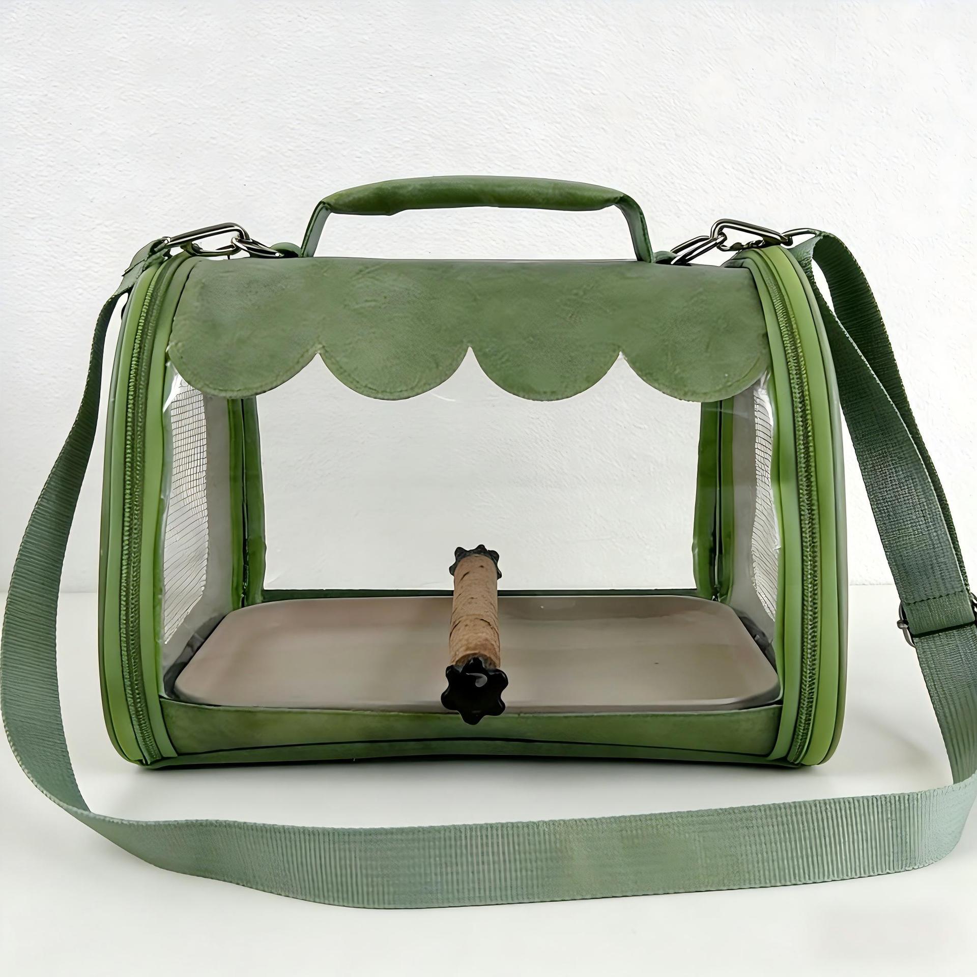 Portable Outdoor Bird Carrier: Lightweight, Wear-Resistant with Shoulder Strap - Breathable Pet Parrot Travel Bag 26.5x22x20.5CM
Portable Outdoor Bird Carrier: Lightweight, Wear-Resistant with Shoulder Strap - Breathable Pet Parrot Travel Bag 26.5x22x20.5CM