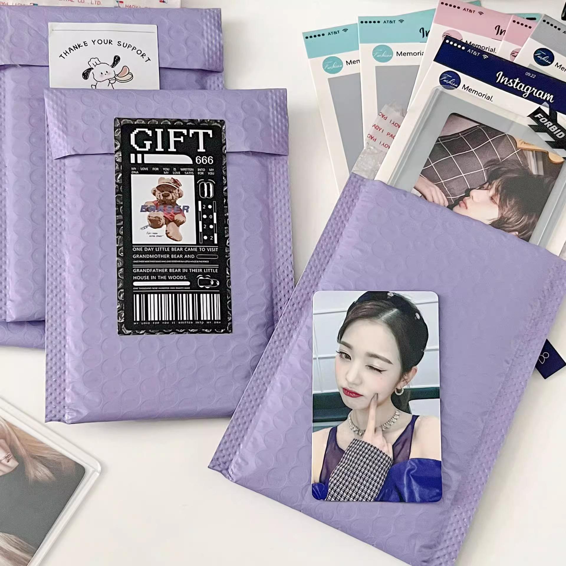 Уплотнённый розовый пузырчатый конверт, ударопрочный и водонепроницаемый пенопласт для маленькой карточки, чехла для телефона
Уплотнённый розовый пузырчатый конверт, ударопрочный и водонепроницаемый пенопласт для маленькой карточки, чехла для телефона