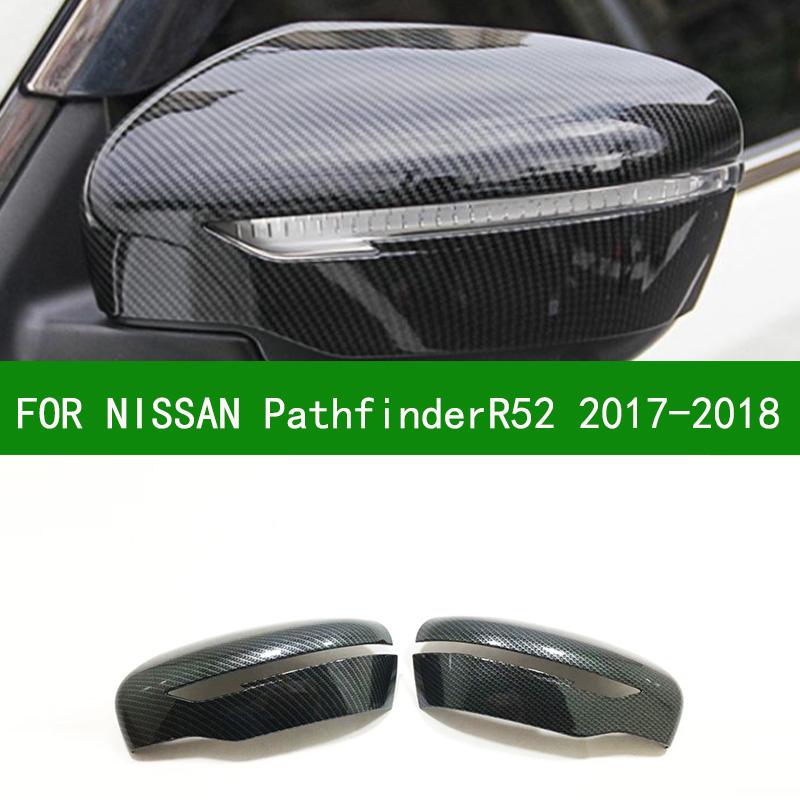 Для NISSAN Pathfinder R52 Facelift автомобильное зеркало заднего вида, отделка, черные чехлы для боковых зеркал из углеродного волокна 2017
Для NISSAN Pathfinder R52 Facelift автомобильное зеркало заднего вида, отделка, черные чехлы для боковых зеркал из углеродного волокна 2017