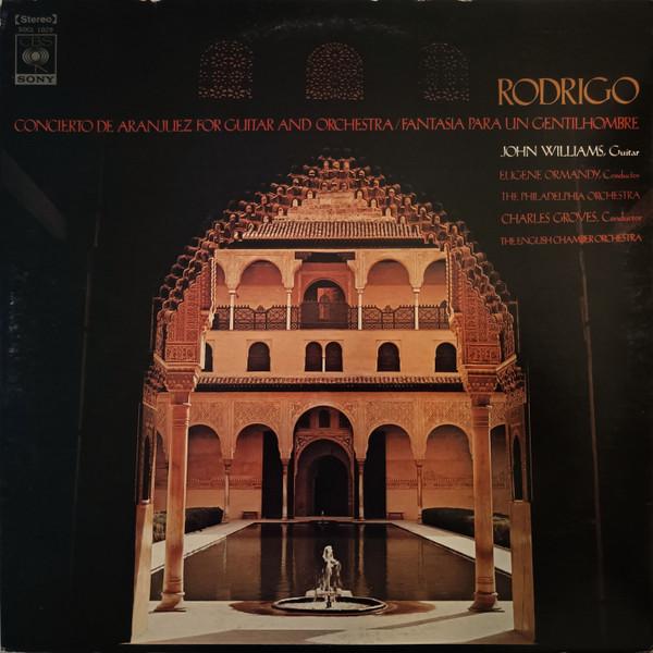 LP Record JOHN WILLIAMS EUGENE ORMANDY PHIL Rodrigo Concierto De Aranjuez Fa SOCL1029 CBS SONY 1974 Japan Classical
LP Record JOHN WILLIAMS EUGENE ORMANDY PHIL Rodrigo Concierto De Aranjuez Fa SOCL1029 CBS SONY 1974 Japan Classical