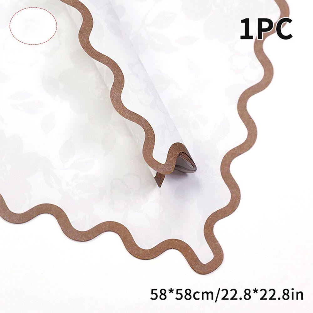 Волнистая кайма INS Цветочная упаковочная бумага Крафт-бумага Букет упаковочный материал Подарки DIY Поделки коричневый
Волнистая кайма INS Цветочная упаковочная бумага Крафт-бумага Букет упаковочный материал Подарки DIY Поделки коричневый