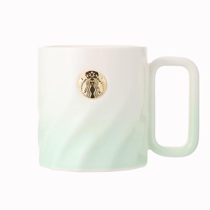 Starbucks Clear Mint Green Badge Ceramic Mug
Starbucks Clear Mint Green Badge Ceramic Mug