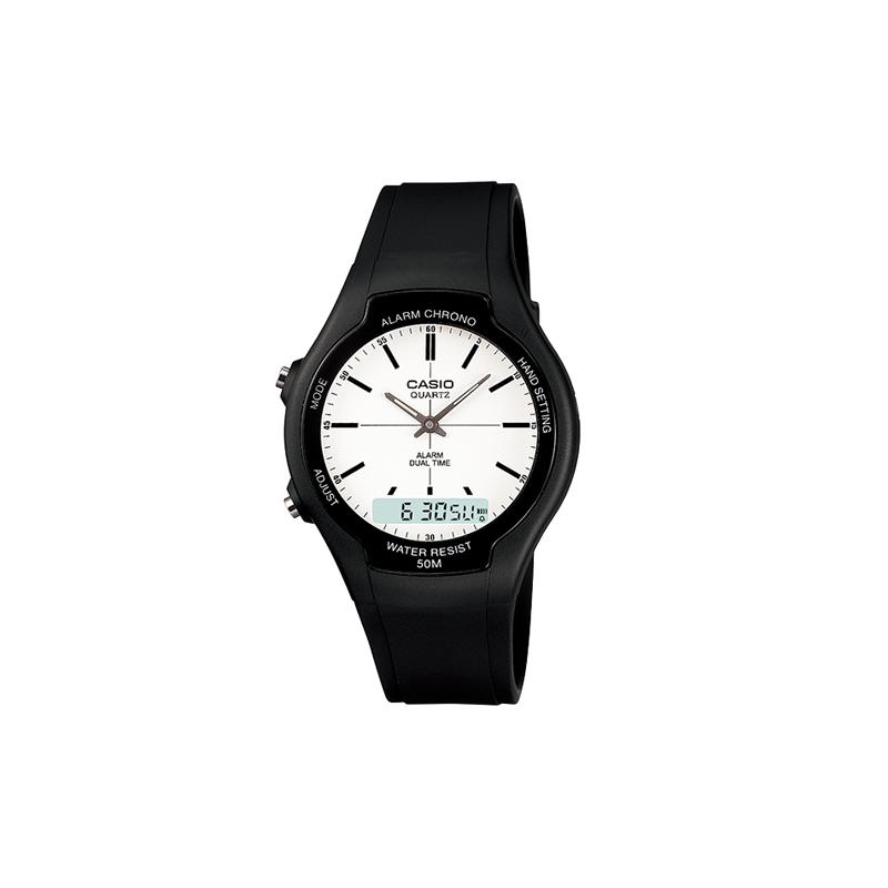 Casio CASIOYOUTH Series-Disc Dual Display Series Fashionable Retro Simple Streamlined Classic Pointer Dual Display Multi-Function Waterproof AW-90H-7E белый
Casio CASIOYOUTH Series-Disc Dual Display Series Fashionable Retro Simple Streamlined Classic Pointer Dual Display Multi-Function Waterproof AW-90H-7E белый