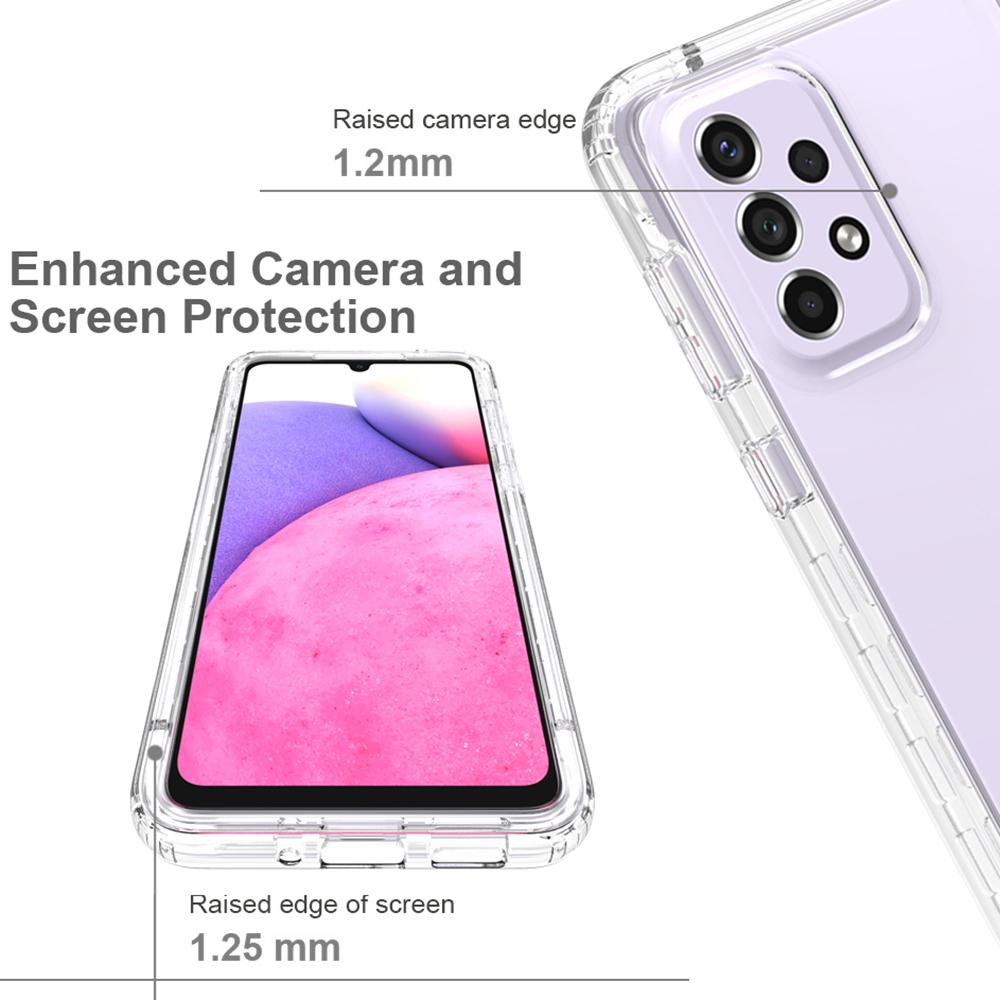 For Samsung Galaxy A33 5G Reinforced Corner Shock Absorbing Phone Case Gradient Color TPU+PC Protective Cover Gradient Blue
For Samsung Galaxy A33 5G Reinforced Corner Shock Absorbing Phone Case Gradient Color TPU+PC Protective Cover Gradient Blue