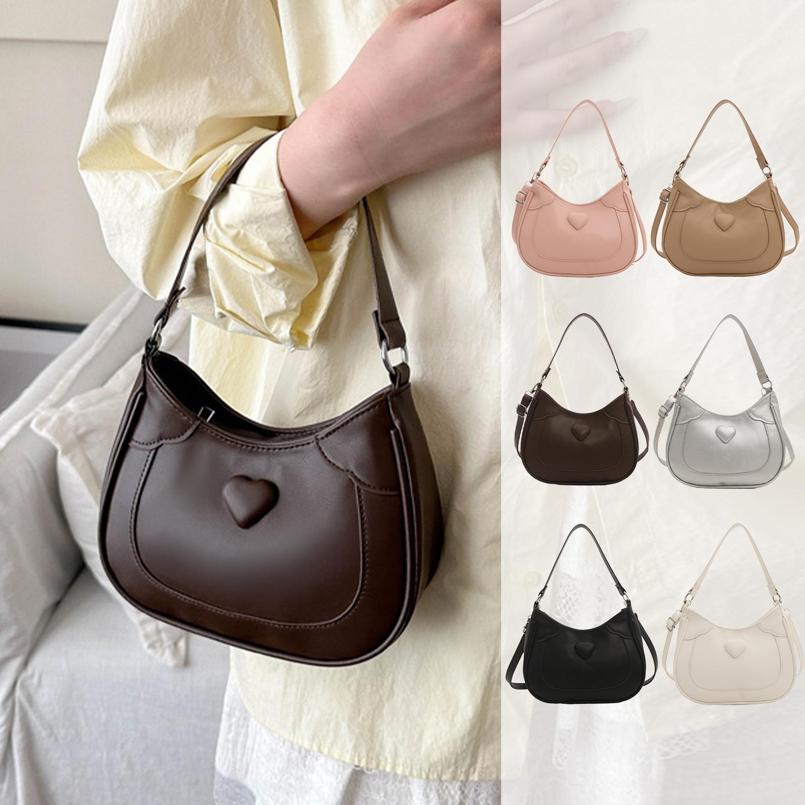 PU Leather Shoulder Crossbody Bag Cute Heart Solid Color Underarm Handbag 90s Small Zippered Armpit Purse for Women хакі
PU Leather Shoulder Crossbody Bag Cute Heart Solid Color Underarm Handbag 90s Small Zippered Armpit Purse for Women хакі