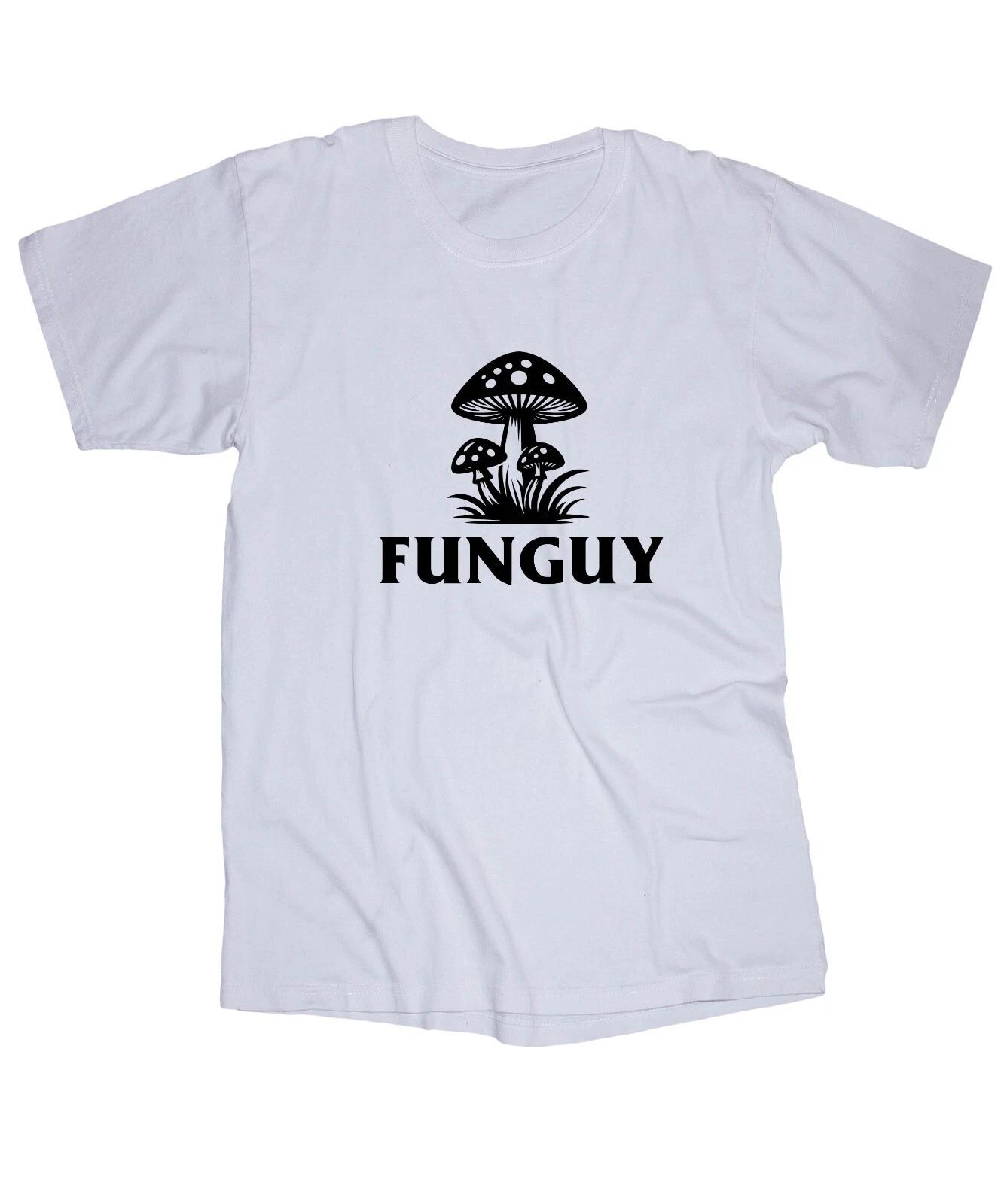 FUNGUY Mushrooms white T-shirt Funny shirt Humor Fun Joke Graphic Happy smile 2XL
FUNGUY Mushrooms white T-shirt Funny shirt Humor Fun Joke Graphic Happy smile 2XL