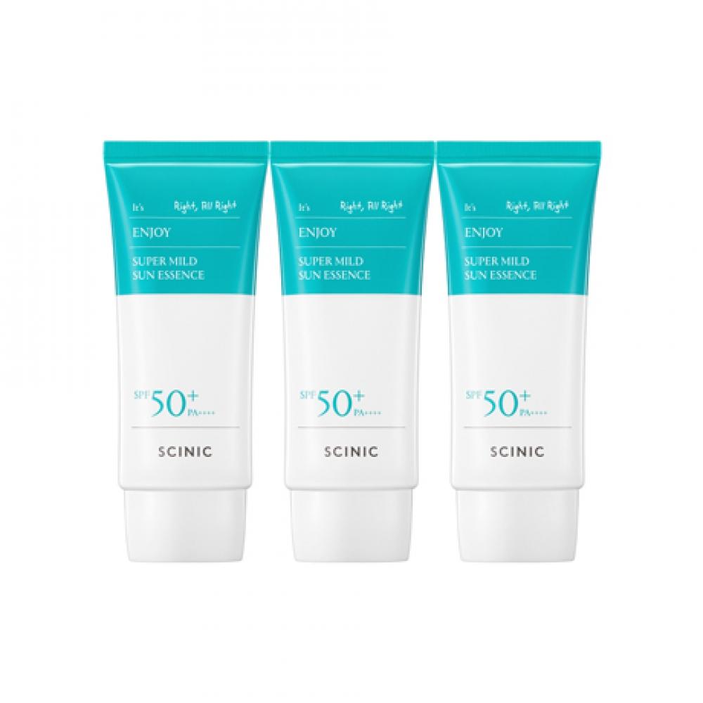 Scinic Scinic Enjoy Super Mild Sun Essence 50ml 3 Spf50+ Pa++++ FREE
Scinic Scinic Enjoy Super Mild Sun Essence 50ml 3 Spf50+ Pa++++ FREE