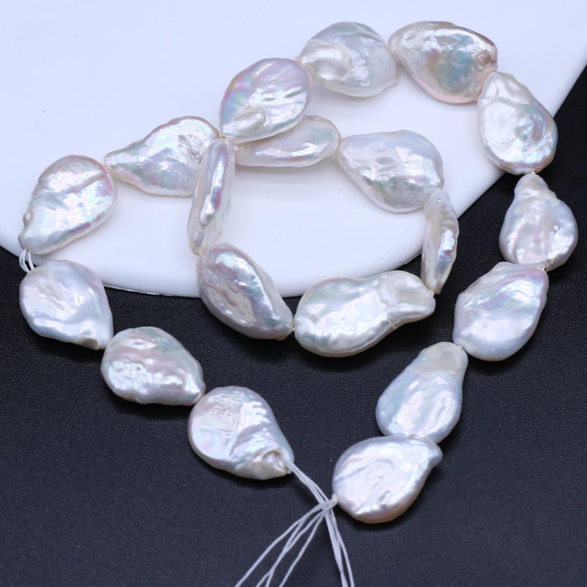1String, 10×20mm Baroque Natural Freshwater Flat Drop Shape Pearls 36cm Loose Beads for Handmade Jewelry Craft Supplies, DIY Holiday Gifts 1String/10×20mm-36cm белый
1String, 10×20mm Baroque Natural Freshwater Flat Drop Shape Pearls 36cm Loose Beads for Handmade Jewelry Craft Supplies, DIY Holiday Gifts 1String/10×20mm-36cm белый
