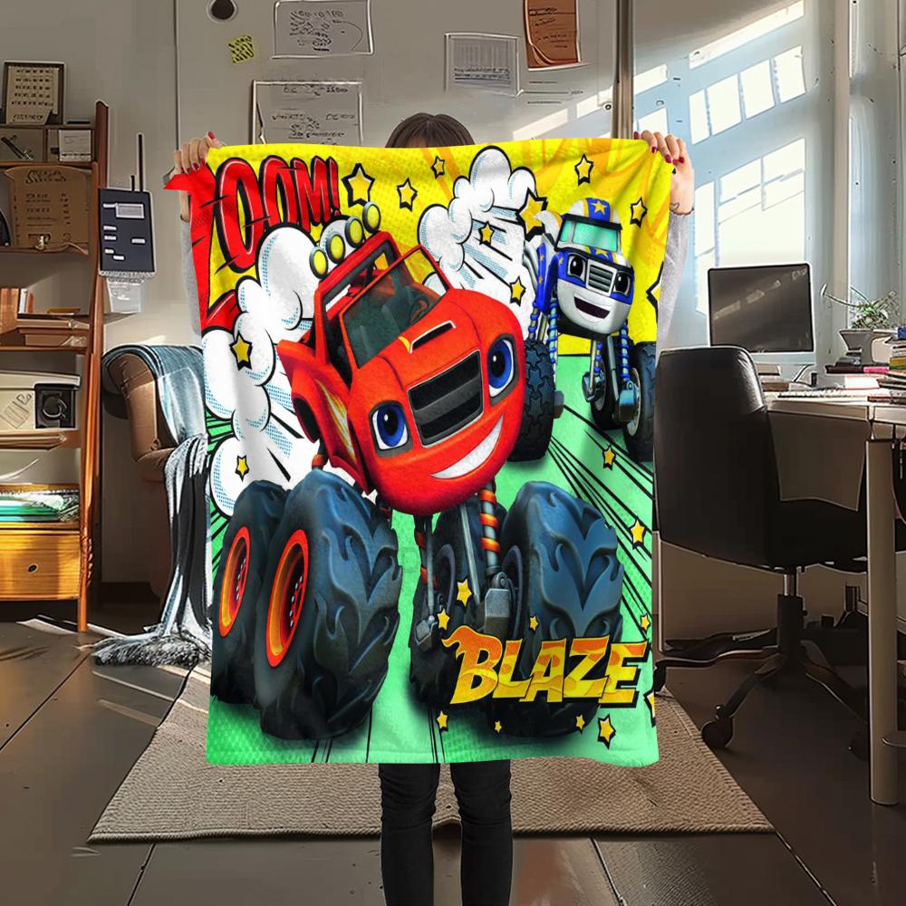 1Pc Blaze Monster Print Flannel Blanket, High quality Comfortable for All Seasons, Home Decor, Warmth and Comfort, Perfect for Christmas Gifts 80cm x 120cm
1Pc Blaze Monster Print Flannel Blanket, High quality Comfortable for All Seasons, Home Decor, Warmth and Comfort, Perfect for Christmas Gifts 80cm x 120cm