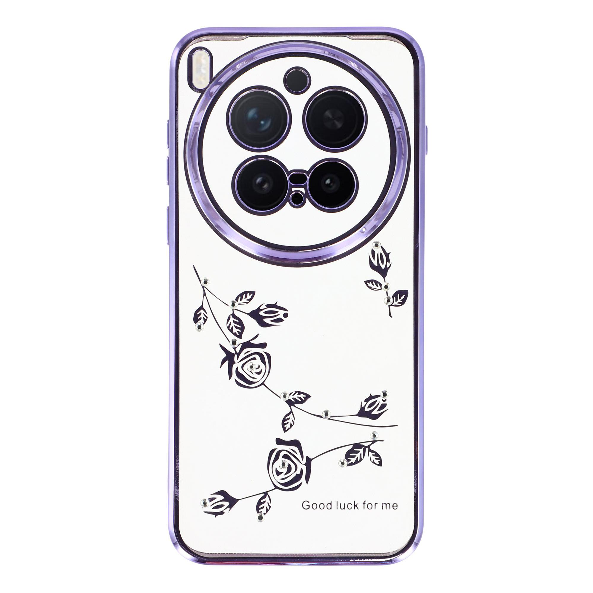 KADEM For vivo X300 Pro 5G Case Flower Rhinestone Decor TPU Phone Cover
KADEM For vivo X300 Pro 5G Case Flower Rhinestone Decor TPU Phone Cover