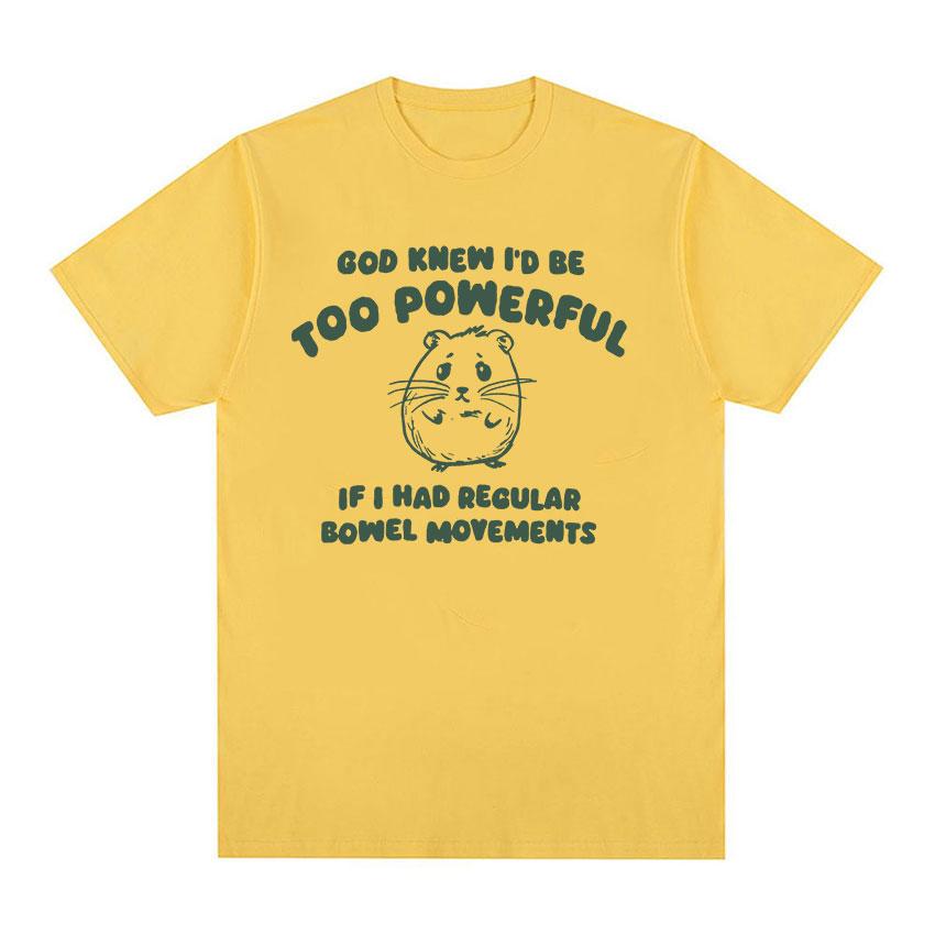 Бог знал, что я буду слишком сильным, забавная футболка с мемами, мужская и женская модная повседневная футболка с коротким рукавом, хлопковые футболки высокого качества большого размера
Бог знал, что я буду слишком сильным, забавная футболка с мемами, мужская и женская модная повседневная футболка с коротким рукавом, хлопковые футболки высокого качества большого размера