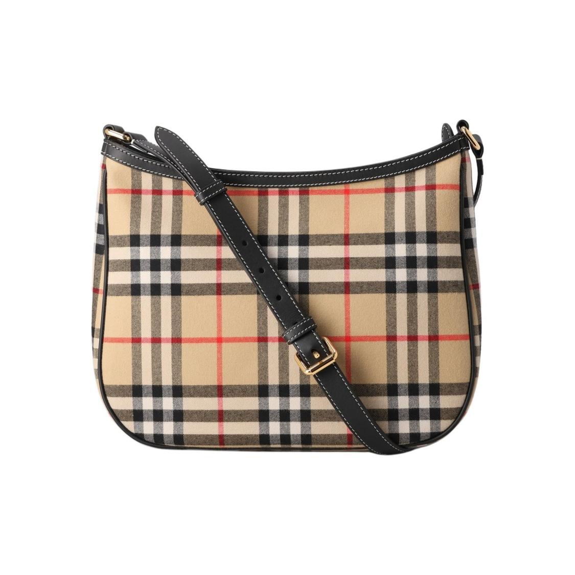 Burberry Classic Check Design Cotton Crossbody Shoulder Bag for Women in Brown Basic Set (Bag+Dust Bag) коричневий
Burberry Classic Check Design Cotton Crossbody Shoulder Bag for Women in Brown Basic Set (Bag+Dust Bag) коричневий