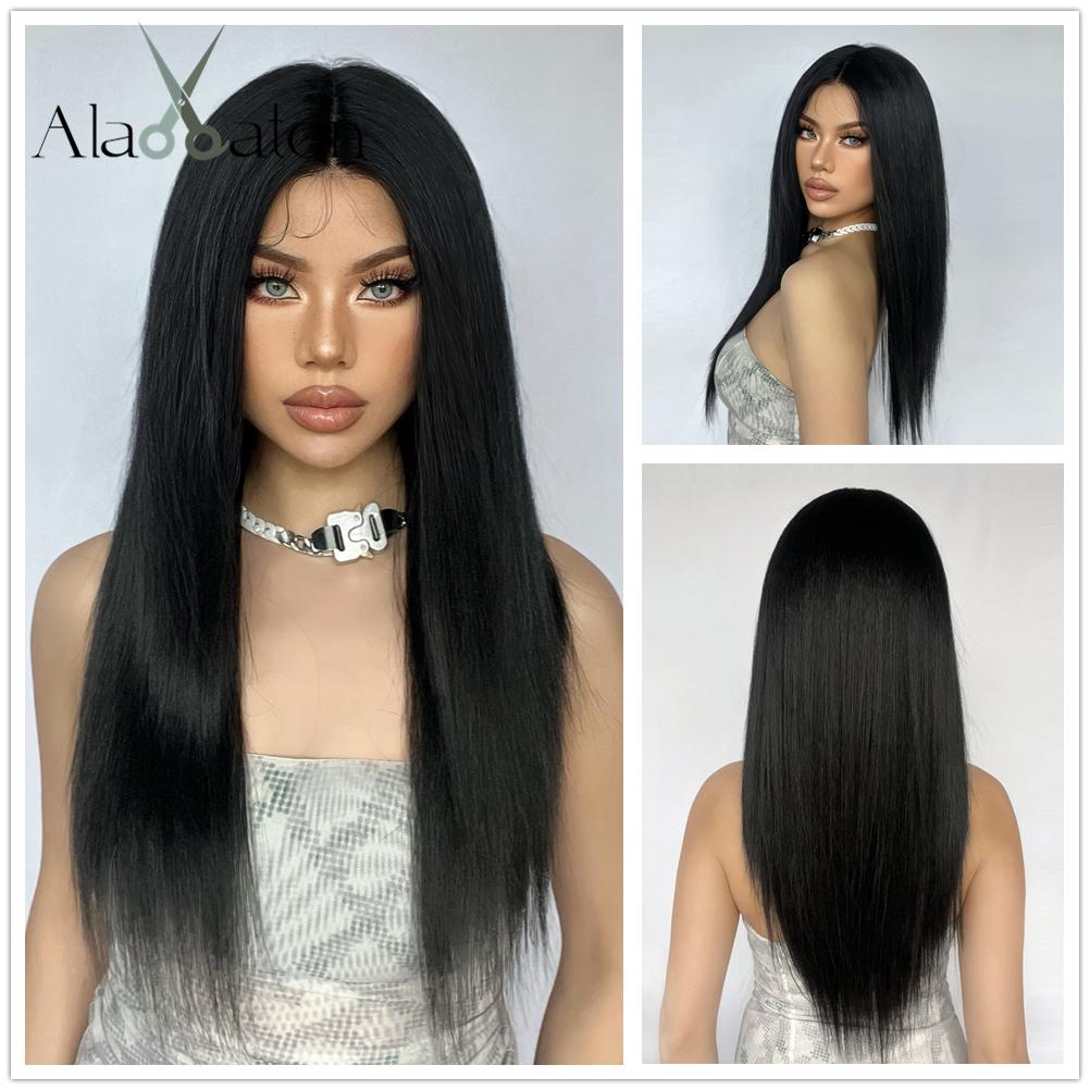 ALAN EATON Длинные шелковистые прямые синтетические парики спереди, натуральные средние части, Ombre, коричневые парики для женщин, косплей, повседневное использование
ALAN EATON Длинные шелковистые прямые синтетические парики спереди, натуральные средние части, Ombre, коричневые парики для женщин, косплей, повседневное использование