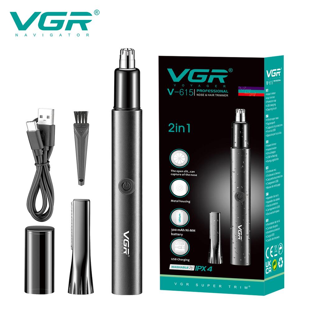 New VGR Convenient Hair Trimming Set 2in1 Nose Hair Trimmer Deep Cleaning IPX4 Full Body Water Wash Hair Removal Device Household Shaving Razor V-615
New VGR Convenient Hair Trimming Set 2in1 Nose Hair Trimmer Deep Cleaning IPX4 Full Body Water Wash Hair Removal Device Household Shaving Razor V-615