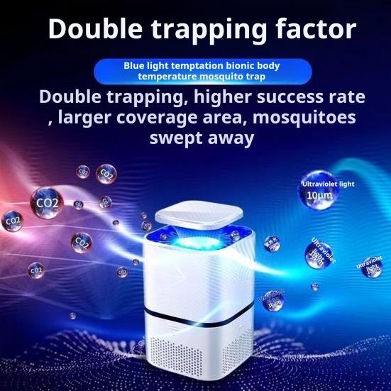 Yousheng Mosquito Lamp with Purple Light Wide Coverage Range Low Noise Safe to Use Energy-saving USB Powered Indoor Fly Trap Insect Zapper USB Charging чёрный
Yousheng Mosquito Lamp with Purple Light Wide Coverage Range Low Noise Safe to Use Energy-saving USB Powered Indoor Fly Trap Insect Zapper USB Charging чёрный