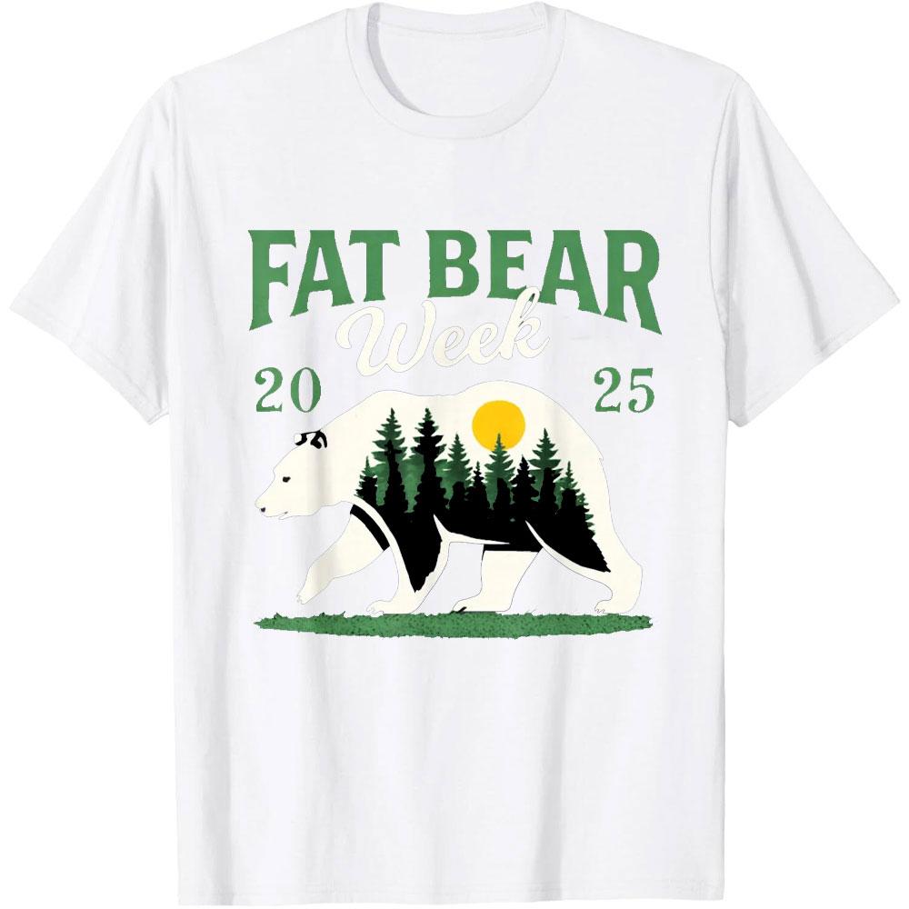 Fat Bear Week 2025 Nature Lover Wild Animal Printed Tshirt Woman Man Summer Fashion Casual Cotton Vintage Streetwear S
Fat Bear Week 2025 Nature Lover Wild Animal Printed Tshirt Woman Man Summer Fashion Casual Cotton Vintage Streetwear S