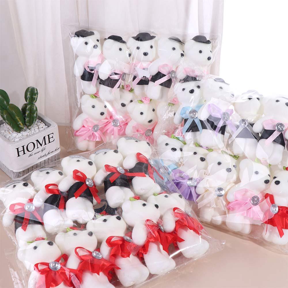 10pcs Foam Bear Bear Plush Foam Toys Flocking Cartoon Bouquet Doll Graduation Gifts світло-синій колір
10pcs Foam Bear Bear Plush Foam Toys Flocking Cartoon Bouquet Doll Graduation Gifts світло-синій колір