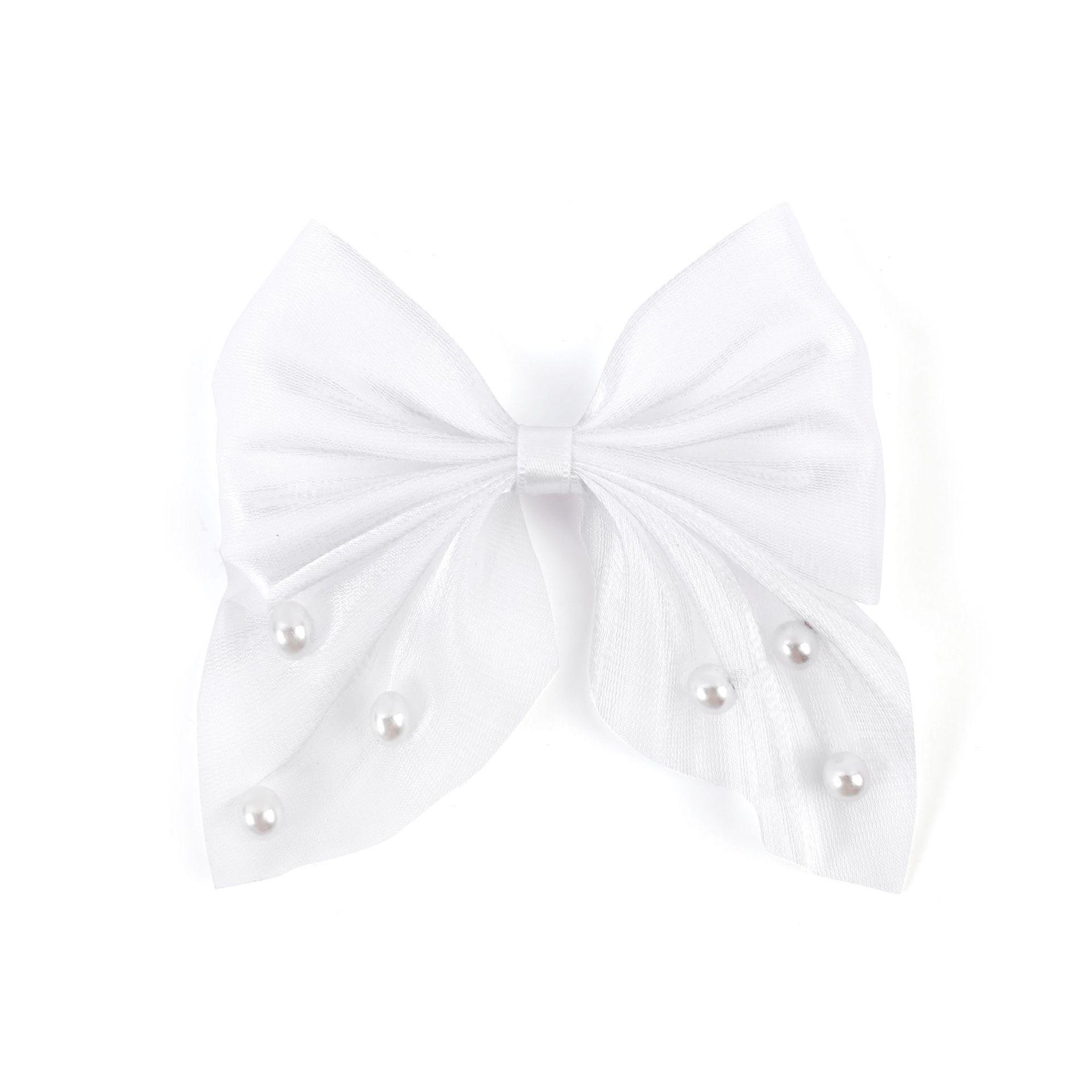 Satin Bow with Bead Embellishments - Versatile Accessory for Shoes, Hats, Underwear, and Headwear Decorations
Satin Bow with Bead Embellishments - Versatile Accessory for Shoes, Hats, Underwear, and Headwear Decorations