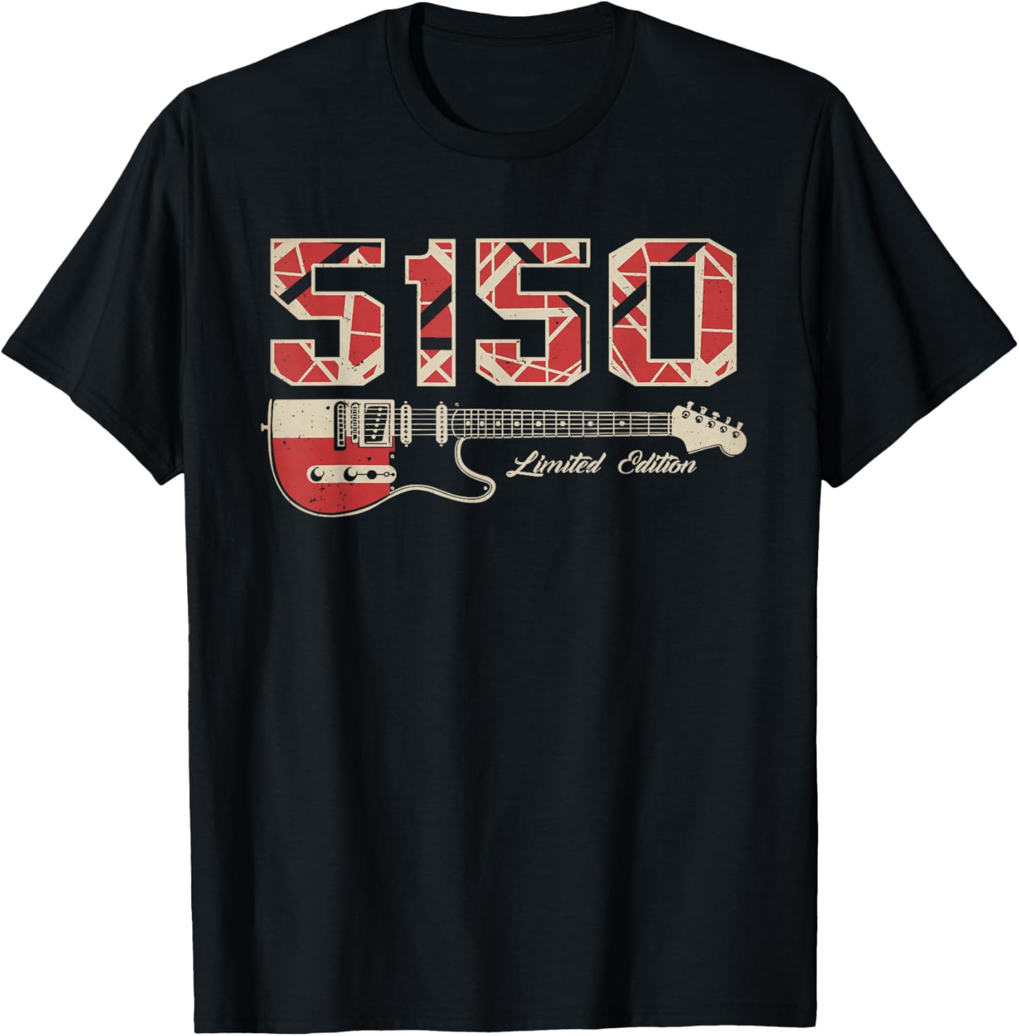 Vintage 5150 Classic Rock Music Guitar Limited Edition T-Shirt 5XL різнокольоровий
Vintage 5150 Classic Rock Music Guitar Limited Edition T-Shirt 5XL різнокольоровий
