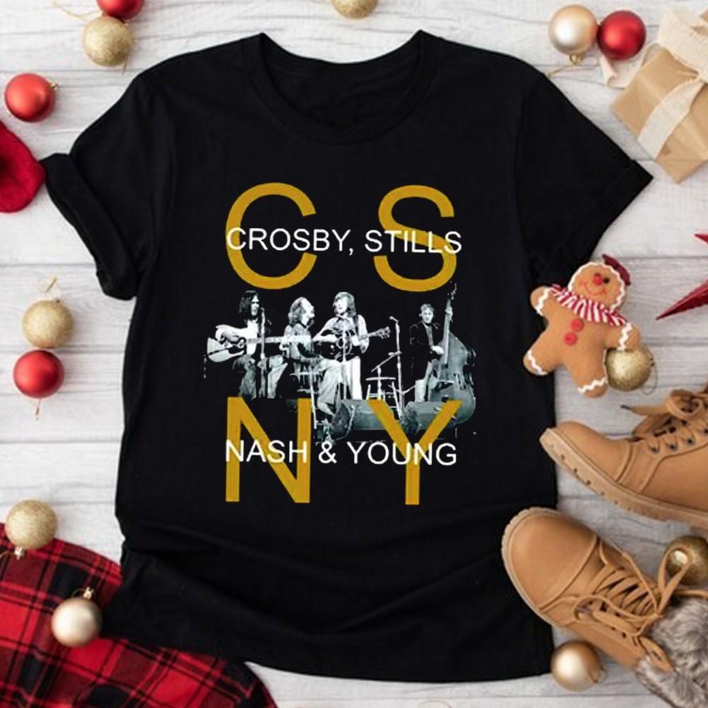 New Crosby Stills Nash And Young Men Black S-235XL Tee 20D2057 Unisex T-Shirt S
New Crosby Stills Nash And Young Men Black S-235XL Tee 20D2057 Unisex T-Shirt S