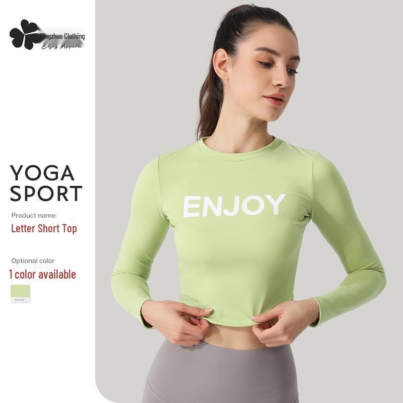 Women s Cross-Border Elastic Long Sleeve Round Neck Yoga Top for Outdoor and Spring Fitness Activities Large
Women s Cross-Border Elastic Long Sleeve Round Neck Yoga Top for Outdoor and Spring Fitness Activities Large