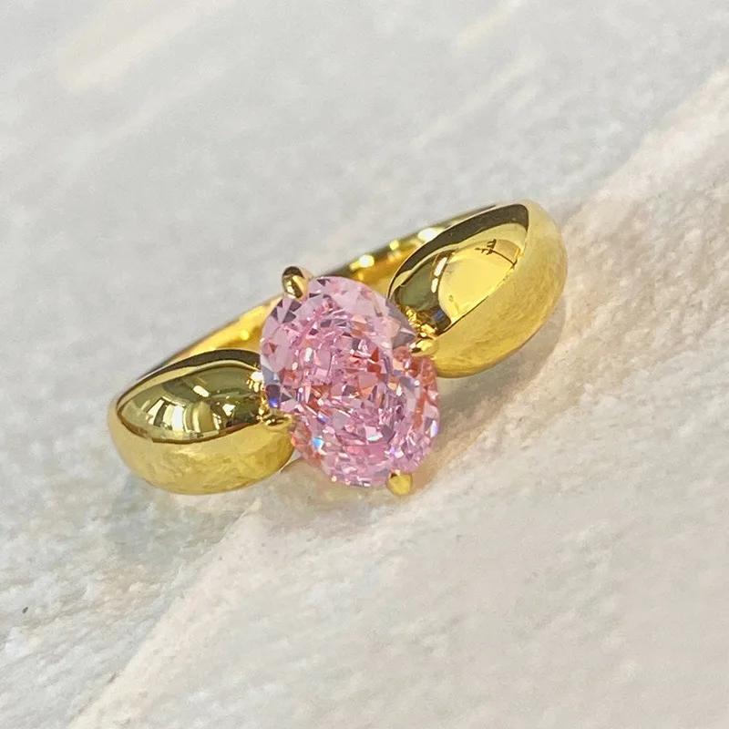 2026 New European and American Princess Pink Zircon Ring for Women, Sweet and Elegant, Popular, Niche Design Accessories 10
2026 New European and American Princess Pink Zircon Ring for Women, Sweet and Elegant, Popular, Niche Design Accessories 10