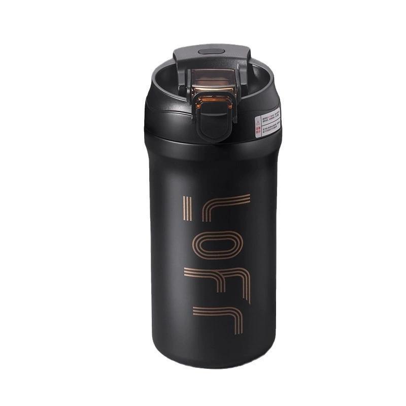 Taza de café portátil de acero inoxidable termo de viaje con pajita vaso térmico para bebidas
Taza de café portátil de acero inoxidable termo de viaje con pajita vaso térmico para bebidas
