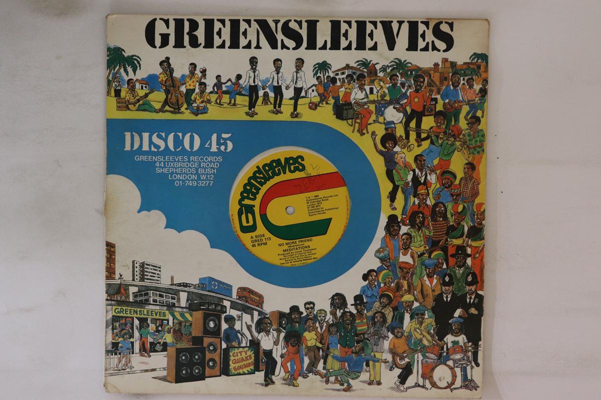12inch Record MEDITATIONS / REGGAE GEORGE - No More Friend / Walla Walla GRED113 Greensleeves Re 1983 UK Reggae, Ska & Dub Used
12inch Record MEDITATIONS / REGGAE GEORGE - No More Friend / Walla Walla GRED113 Greensleeves Re 1983 UK Reggae, Ska & Dub Used