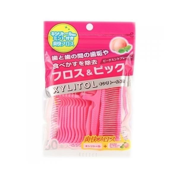 Japan CLESH Xylitol Floss & Picks Peach Mint Flavor 50 pcs. Peach Mint Flavor 50 pcs.
Japan CLESH Xylitol Floss & Picks Peach Mint Flavor 50 pcs. Peach Mint Flavor 50 pcs.