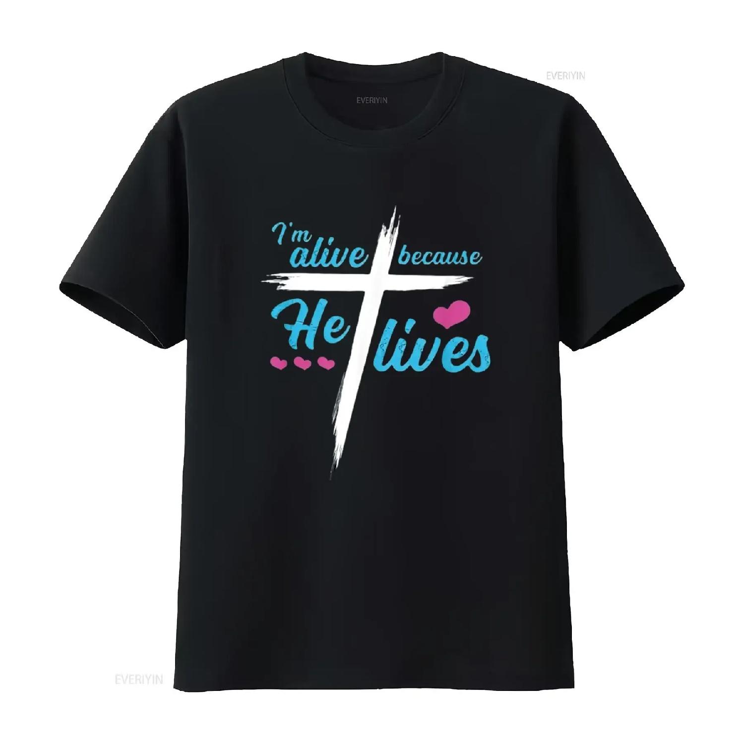 I m Alive He Lives Christian Womens Bible Verse Jesus T Shirt Black 4XL vintage Washed Stretched Top For Everyday Wear Stylish XXXXXL чорний
I m Alive He Lives Christian Womens Bible Verse Jesus T Shirt Black 4XL vintage Washed Stretched Top For Everyday Wear Stylish XXXXXL чорний