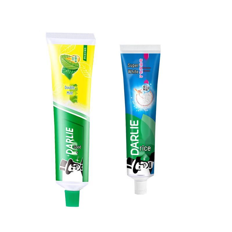 Darlie Double Mint & Mineral Salt Toothpaste Pack
Darlie Double Mint & Mineral Salt Toothpaste Pack