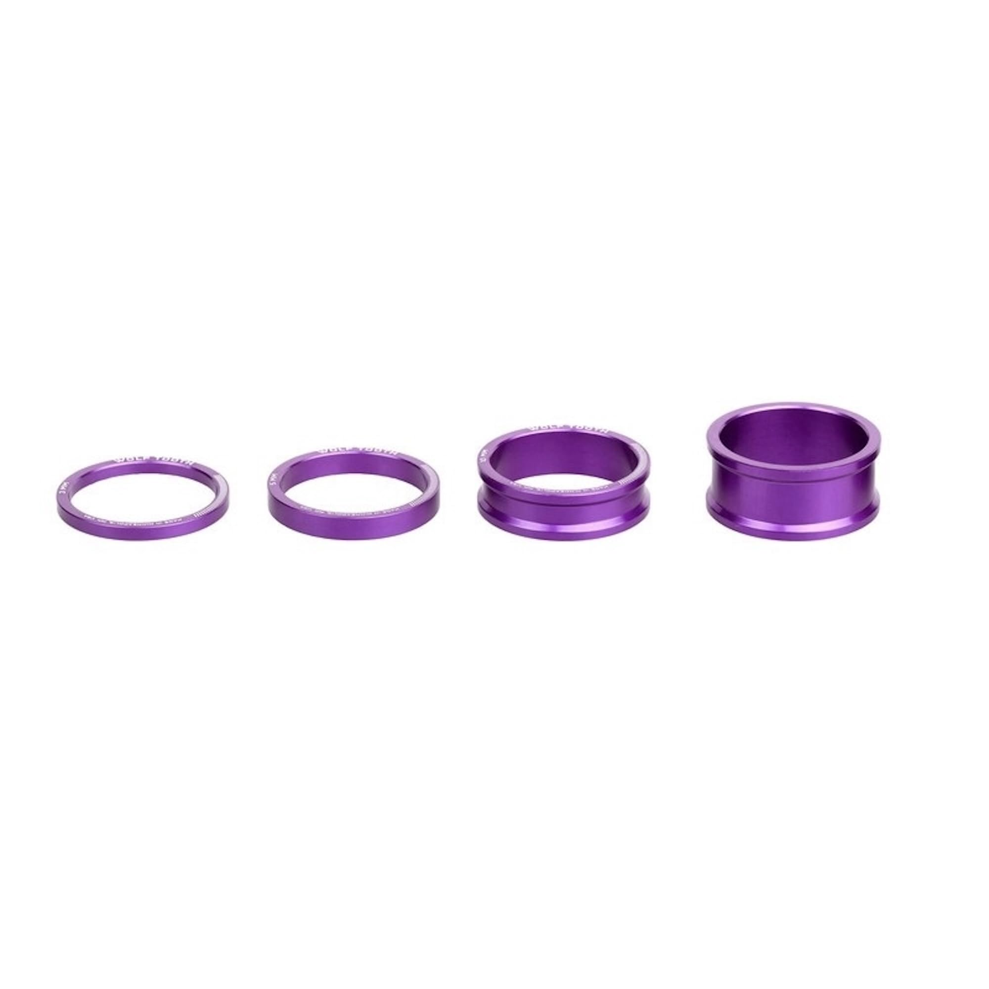 WOLFTOOTH Head Spacer Kit Spacer Kit 15mm 1 Ultraviolet Purple 3, 5, 10, each, фиолетовый
WOLFTOOTH Head Spacer Kit Spacer Kit 15mm 1 Ultraviolet Purple 3, 5, 10, each, фиолетовый