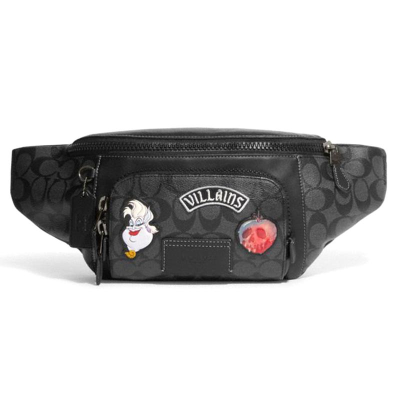 COACH Disney Disney Joint Model TRACK BELT BAG Cartoon Logo Patch Cowhide Belt Bag Women s Black чорний
COACH Disney Disney Joint Model TRACK BELT BAG Cartoon Logo Patch Cowhide Belt Bag Women s Black чорний