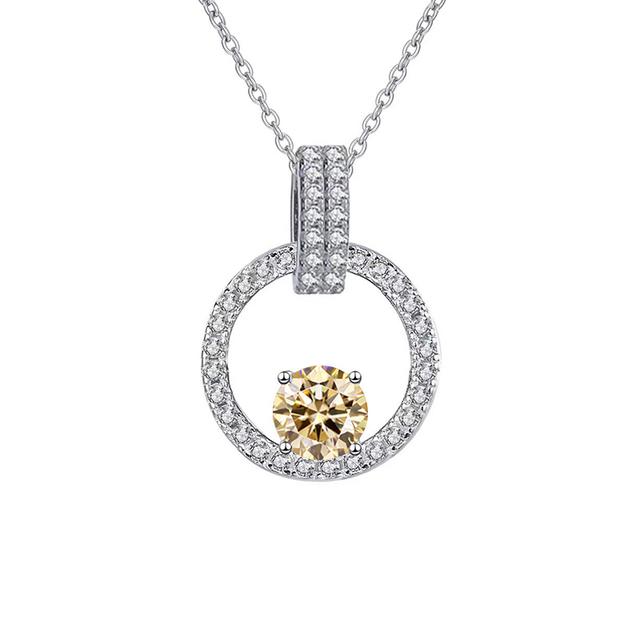 1 карат D цвет муассанит ожерелье для женщин 925 стерлингового серебра ключичная цепочка свадебная годовщина роскошные ювелирные изделия
1 карат D цвет муассанит ожерелье для женщин 925 стерлингового серебра ключичная цепочка свадебная годовщина роскошные ювелирные изделия