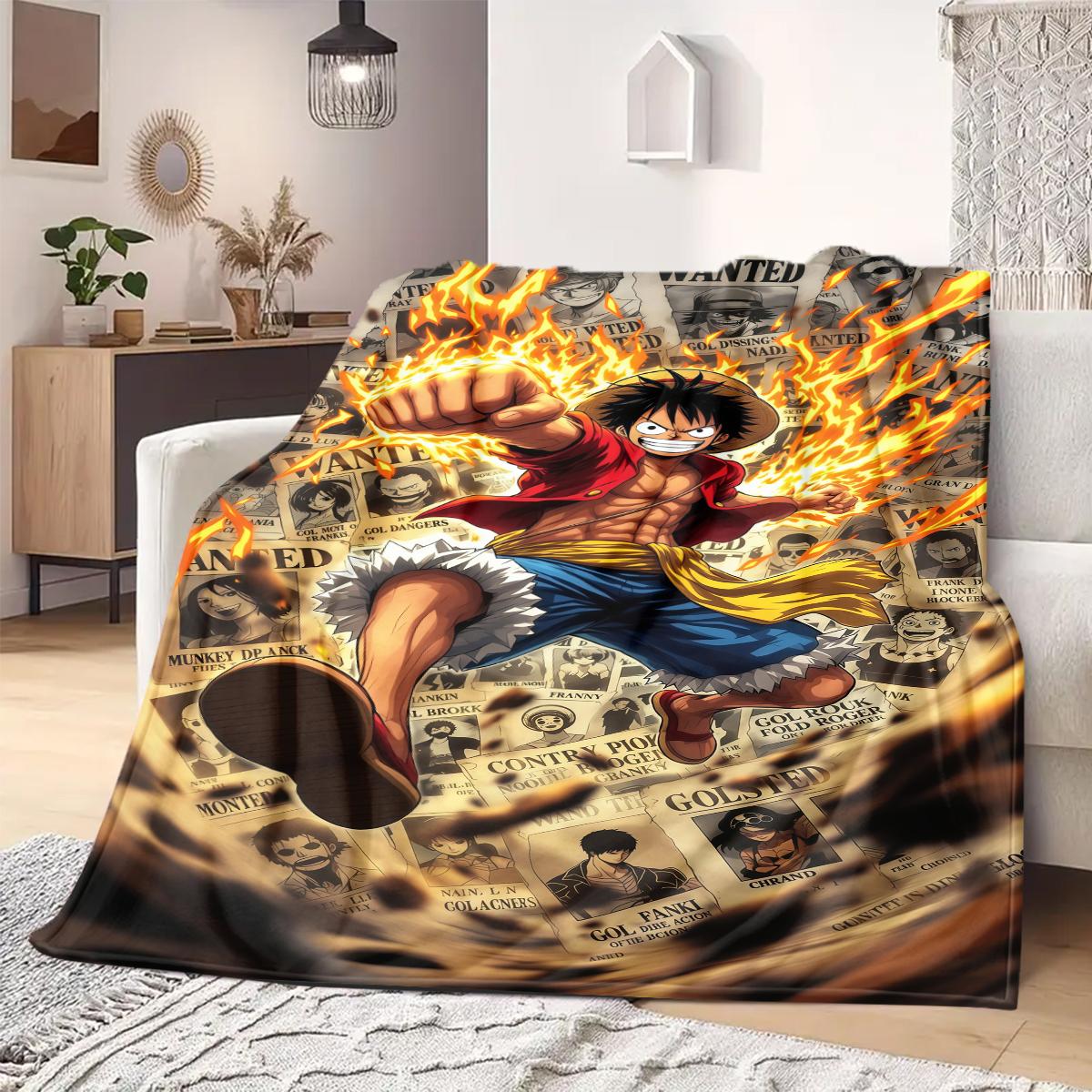 ONE PIECE Monkey D. Luffy Print Blanket Warm Comfortable Flannel Blanket Suitable for Bedrooms,Sofas, Beds,Chairs 100 75x90cm
ONE PIECE Monkey D. Luffy Print Blanket Warm Comfortable Flannel Blanket Suitable for Bedrooms,Sofas, Beds,Chairs 100 75x90cm